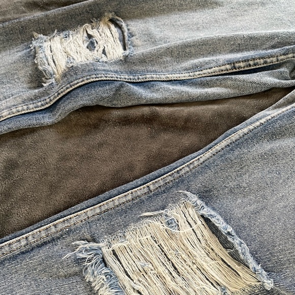 Nasty Gal Bootleg Cuffed Jeans - Picture 4 of 6